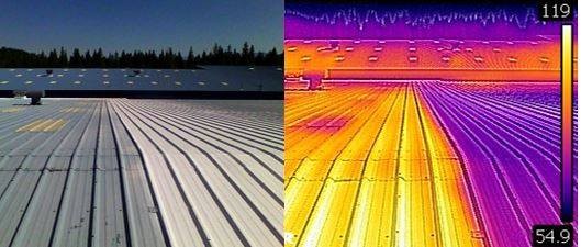 Astec Re-ply Roofing System Temperature Reduction