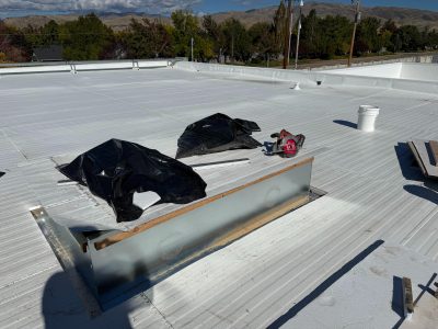 Quality Commercial Roof Coating Project
